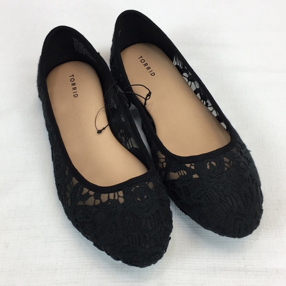 black flats size 12